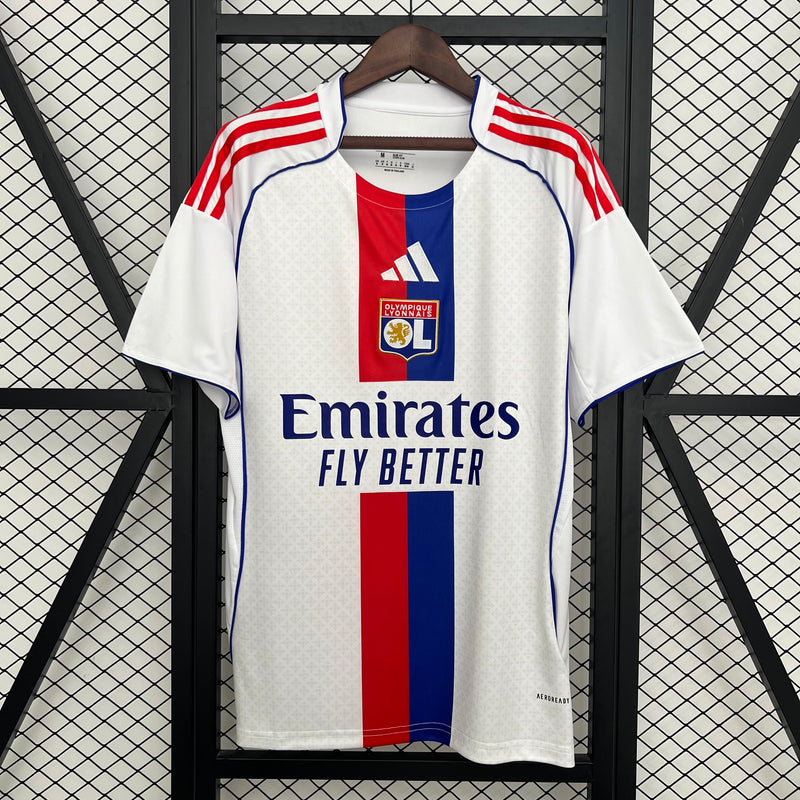 Camisa Lyon Home 25/26 - Versão Torcedor