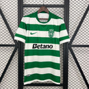 Camisa Sporting Home 25/26 - Torcedor Masculina