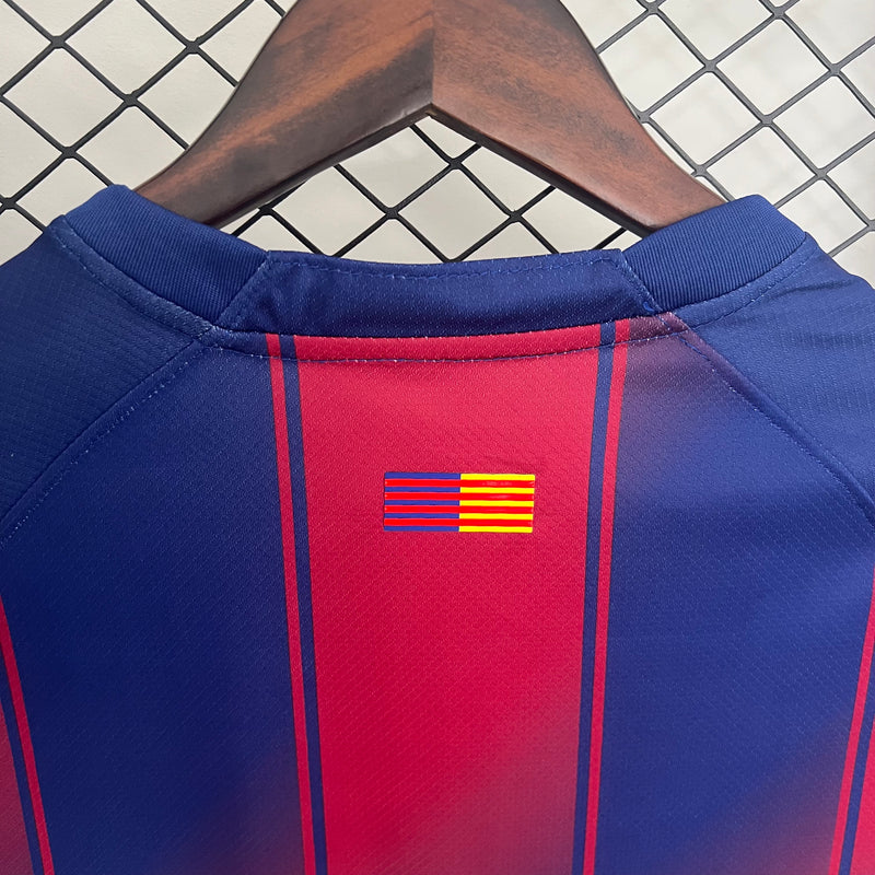 Camisa Barcelona Home 25/26 - Versão Feminina