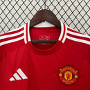 Camisa Manchester United Home 24/25 - Adidas Torcedor Masculina