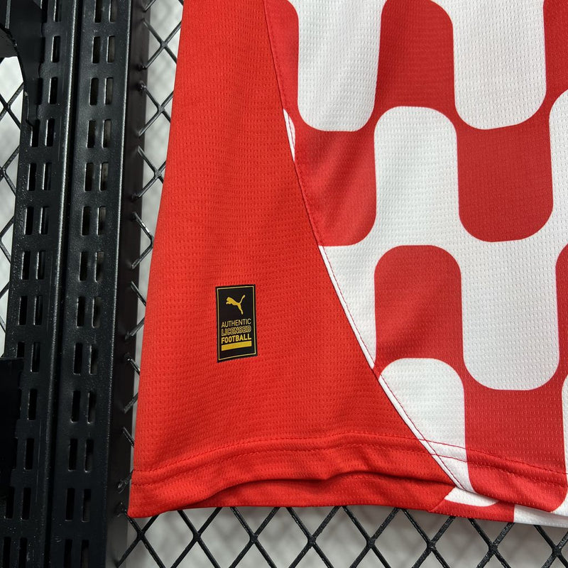 Camisa Girona Home 24/25 - Puma Torcedor Masculina