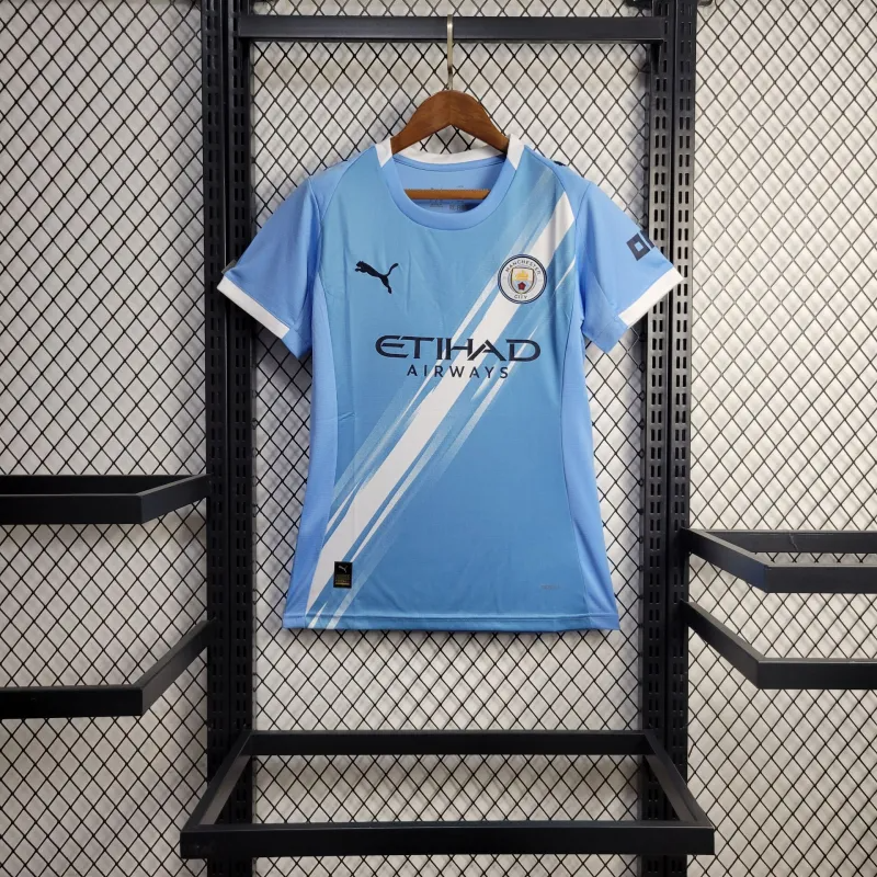 Camisa Manchester City Home 25/26 - Versão Feminina