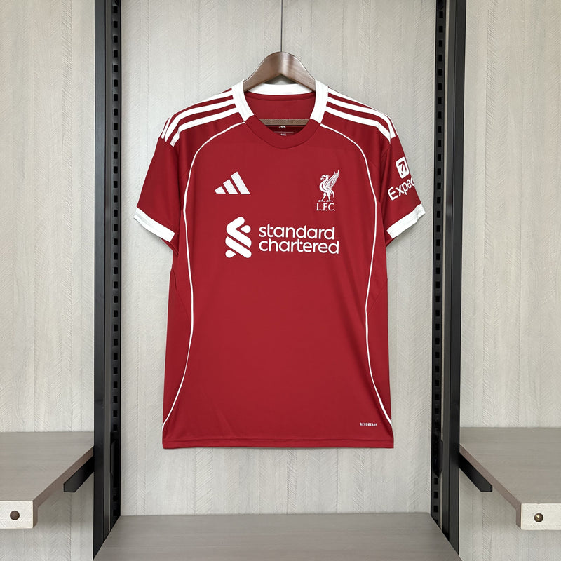 Camisa Liverpool Home 25/26 - Versão Torcedor