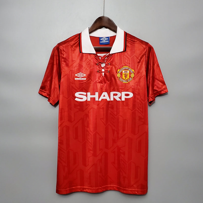 Camisa Manchester United Titular 92/94 - Versão Retrô