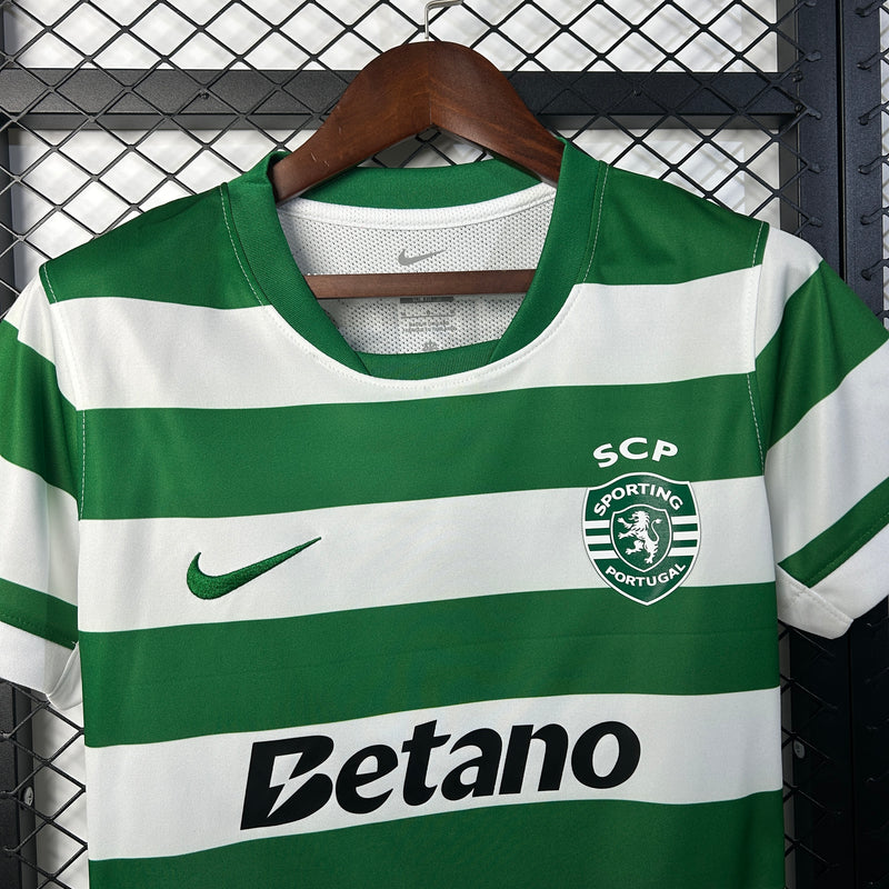 Camisa Sporting Home 25/26 - Versão Feminina