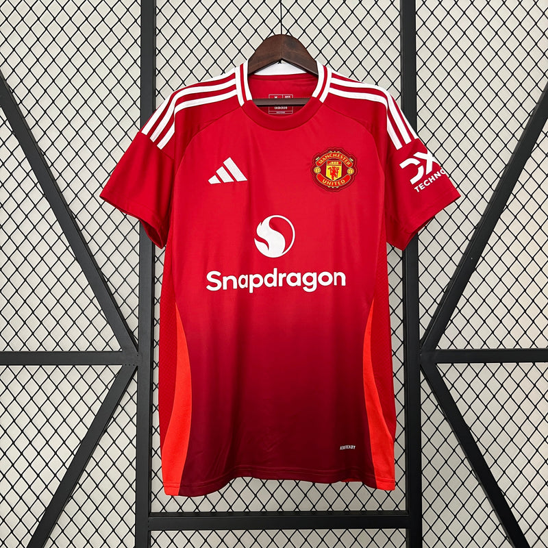 Camisa Manchester United Home 24/25 - Adidas Torcedor Masculina