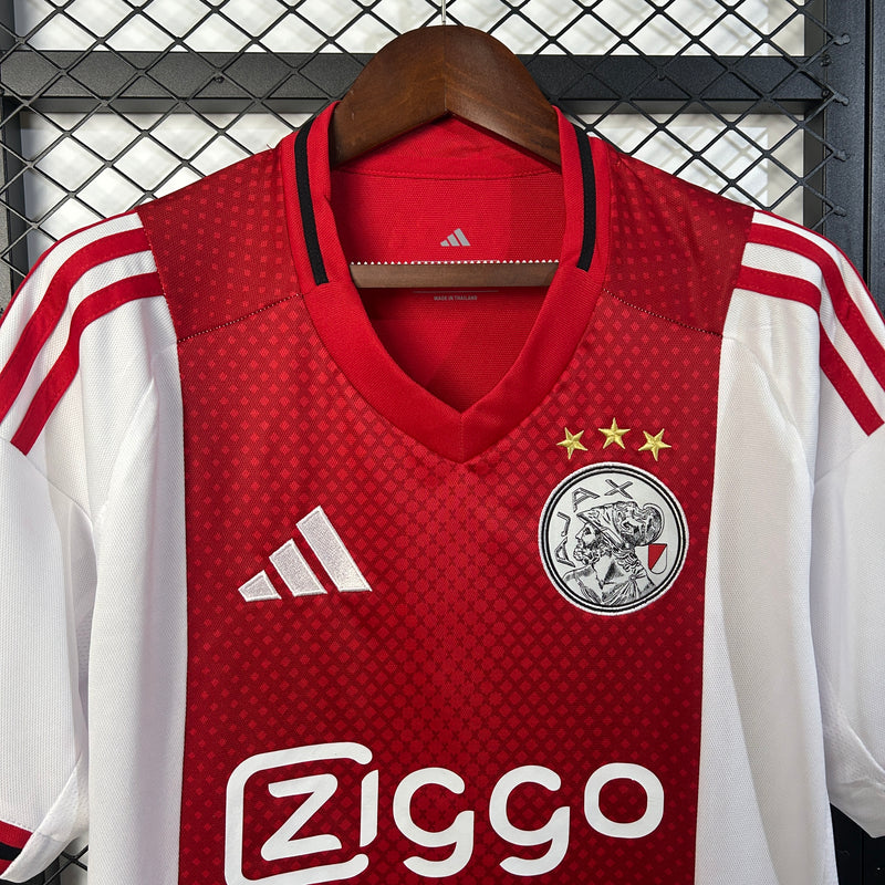 Camisa Ajax Home 25/26 - Torcedor Masculina
