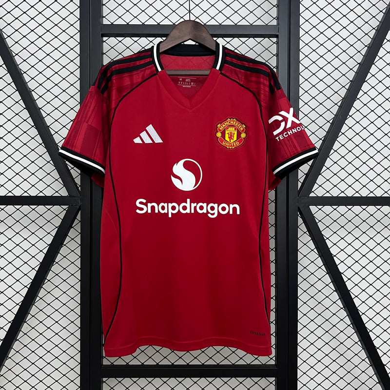 Camisa Manchester United Home 25/26 - Torcedor Masculina