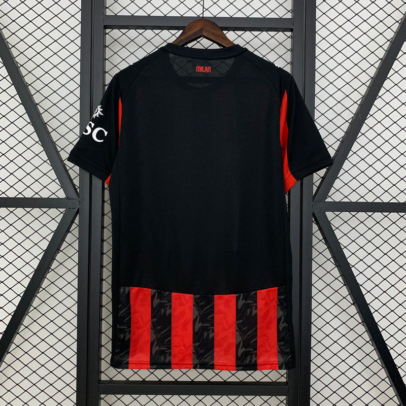 Camisa Milan Home 25/26 - Versão Torcedor