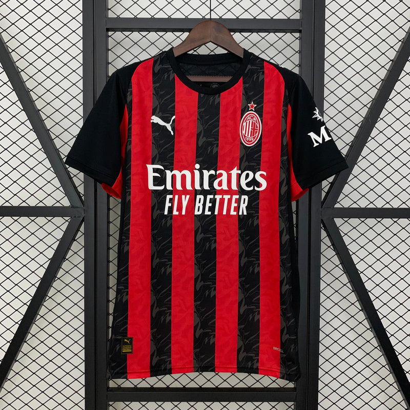 Camisa Milan Home 25/26 - Versão Torcedor