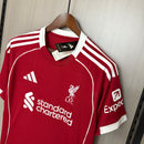 Camisa Liverpool Home 25/26 - Versão Torcedor