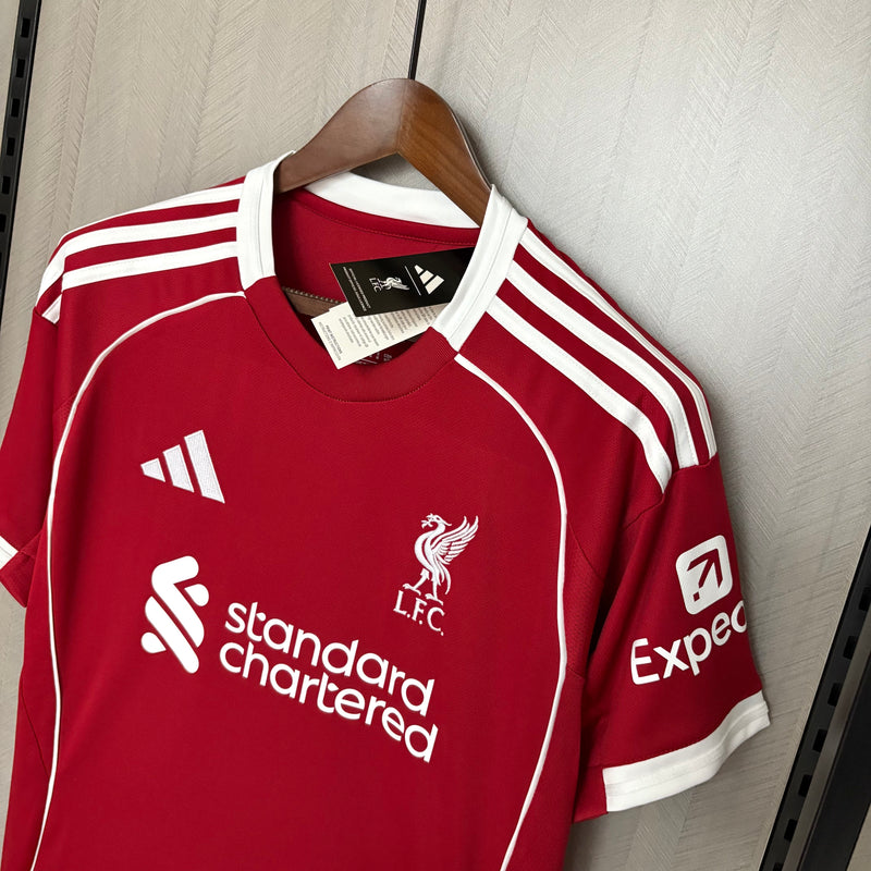 Camisa Liverpool Home 25/26 - Versão Torcedor