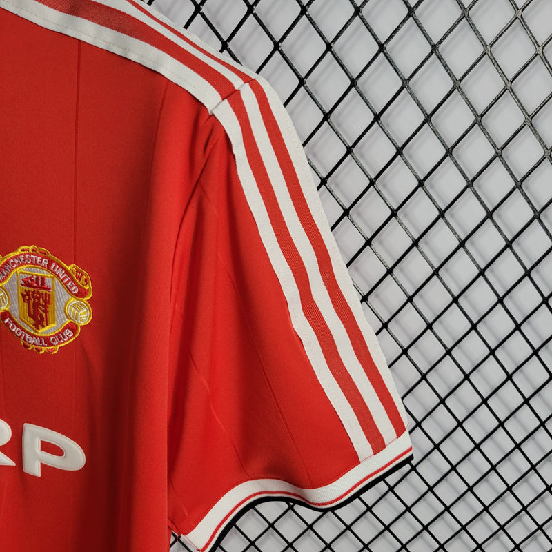Camisa Manchester United Titular 1984 - Versão Retrô