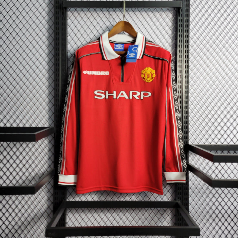 Camisa Manchester United Titular 98/99 - Versão Retrô