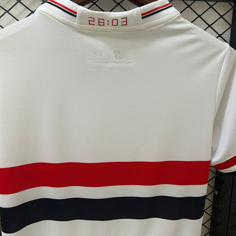 Camisa São Paulo Home 25/26 - Versão Feminina
