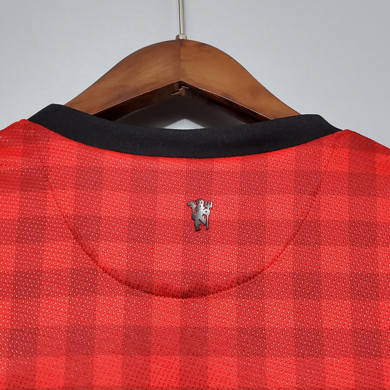 Camisa Manchester United Titular 12/13 - Versão Retrô