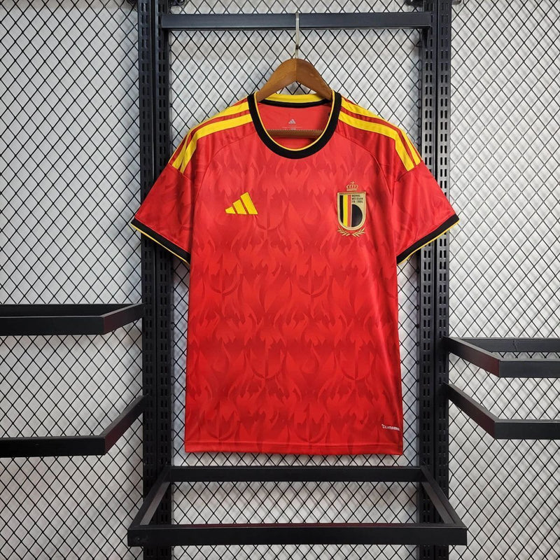 Camisa Belgica Home  - World Cup 2026 - Versão Masculina