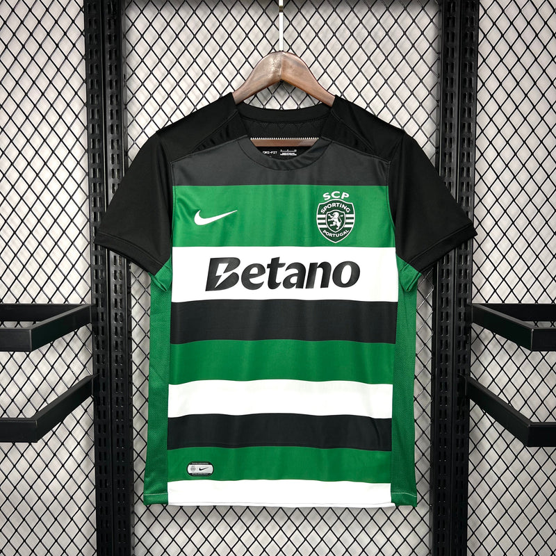 Camisa Sporting Home 24/25 - Nike Torcedor Masculina