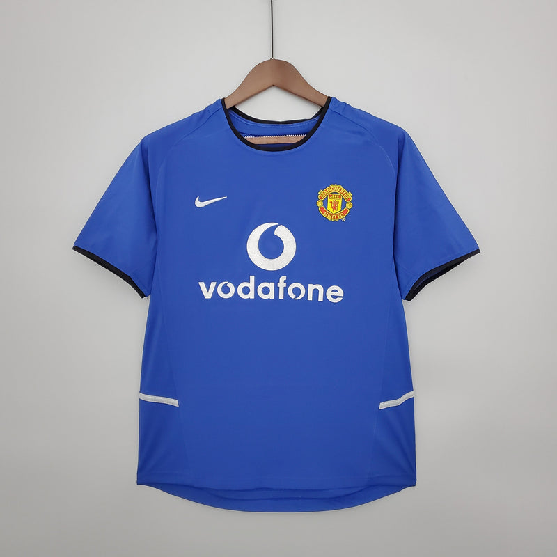 Camisa Manchester United Reserva 02/04 - Versão Retrô