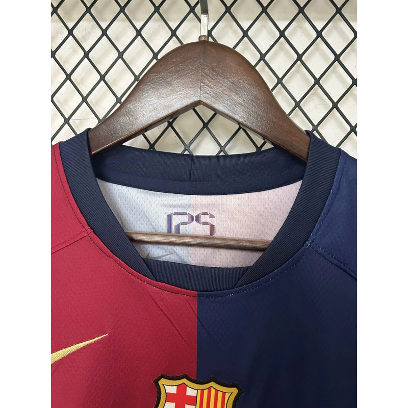 Camisa Barcelona Home 24/25 - Versão Torcedor