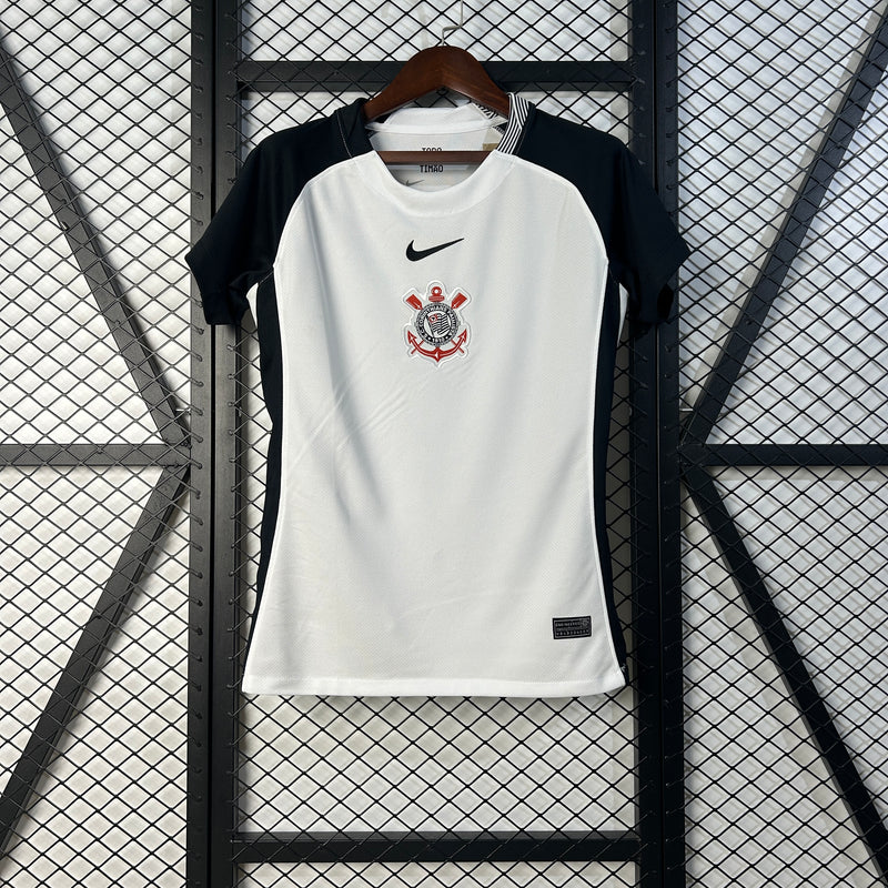 Camisa Corinthians Home 25/26 - Versão Feminina