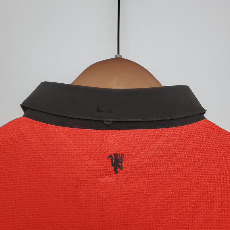 Camisa Manchester United Titular 13/14 - Versão Retrô