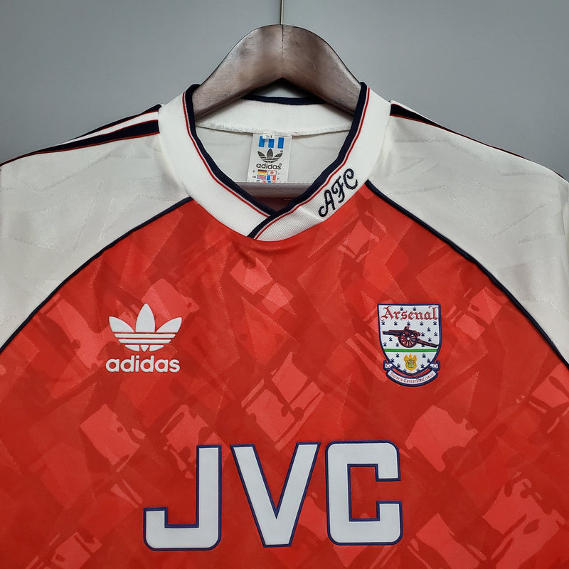 Camisa Arsenal Titular 90/92 - Versão Retrô