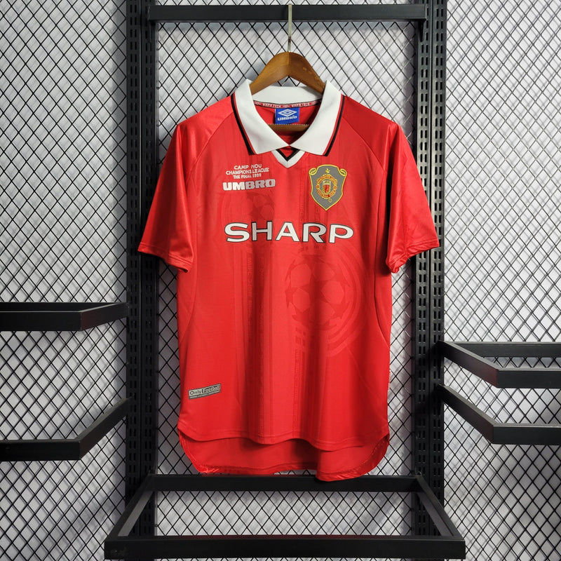 Camisa Manchester United Titular 1999 - Versão Retrô