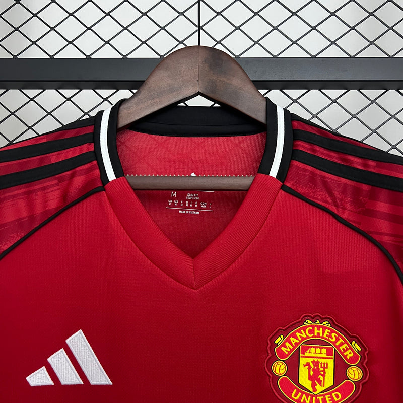 Camisa Manchester United Home 25/26 - Torcedor Masculina