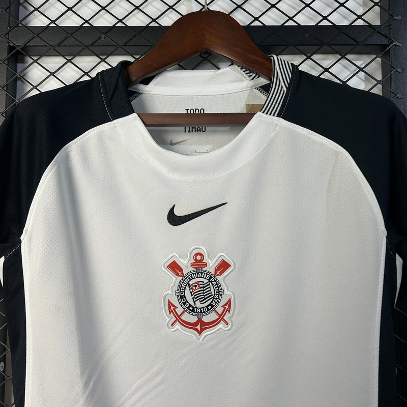 Camisa Corinthians Home 25/26 - Versão Feminina