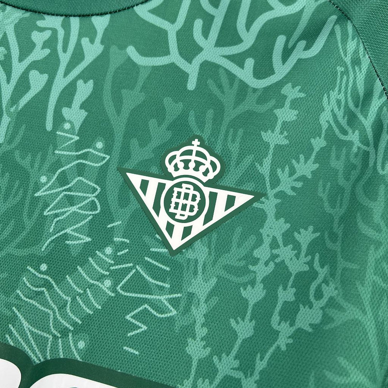 Camisa Betis Seaweed Theme  24/25 - Torcedor Masculina