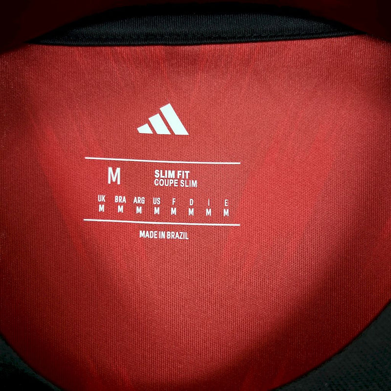 Camisa Flamengo Pré-Jogo 25/26 - Adidas Torcedor Masculina