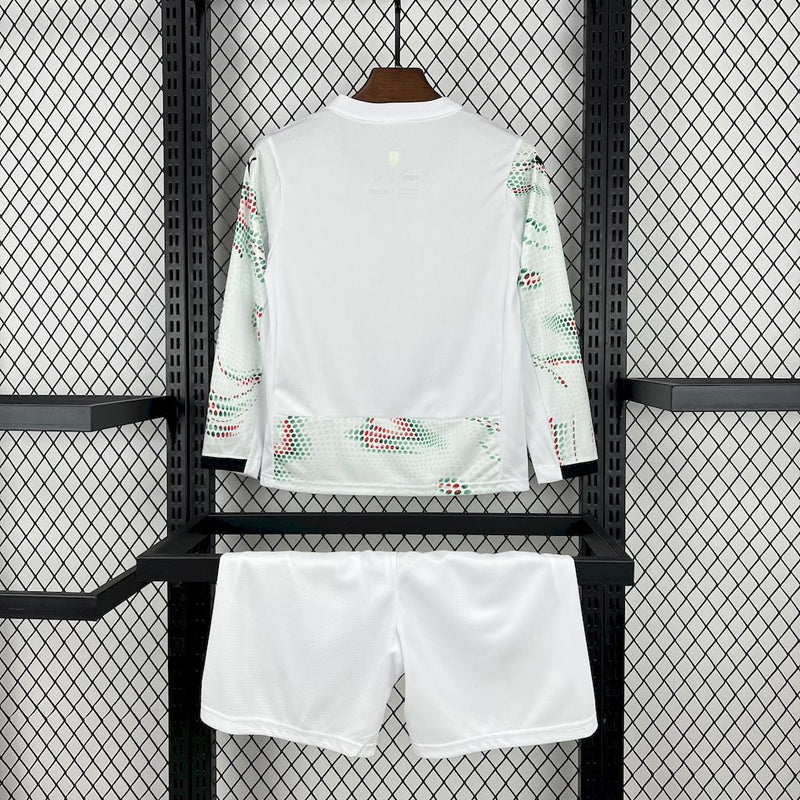 Kit Infantil Portugal Away 25/26 - Manga longa