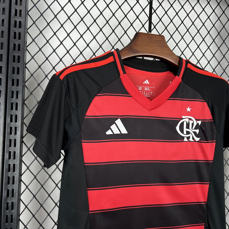 Kit Infantil Flamengo Home 25/26